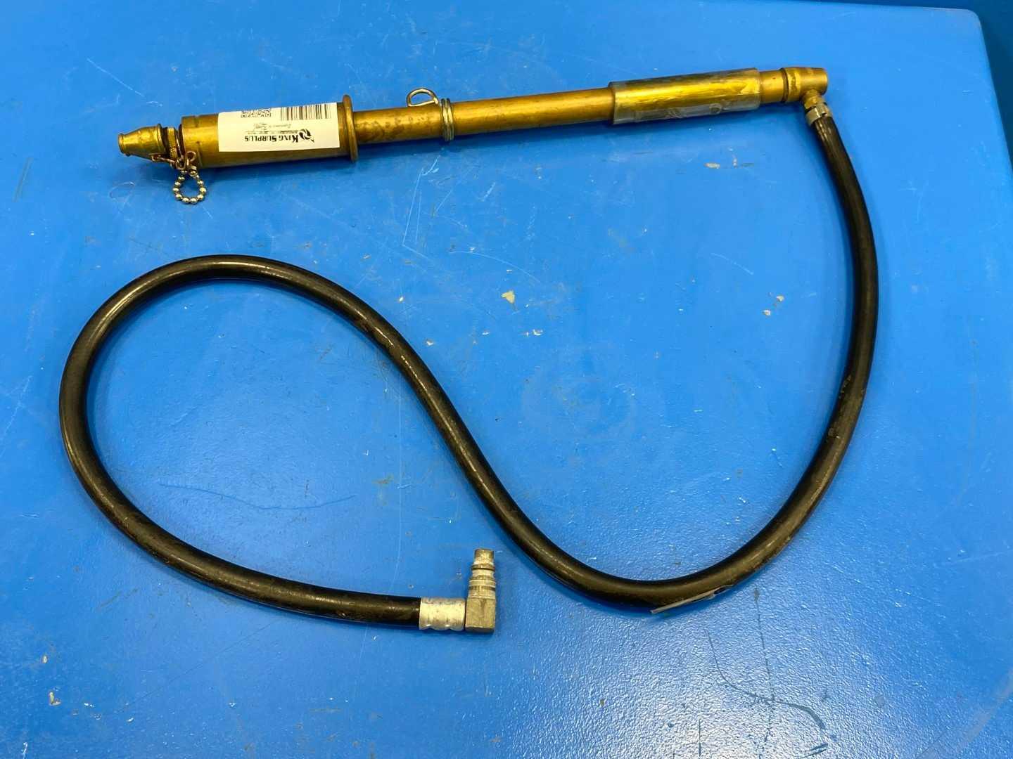 Fedco Model 6100 All-Brass Trombone Hand Pump and Hose Assembly (P61-310)