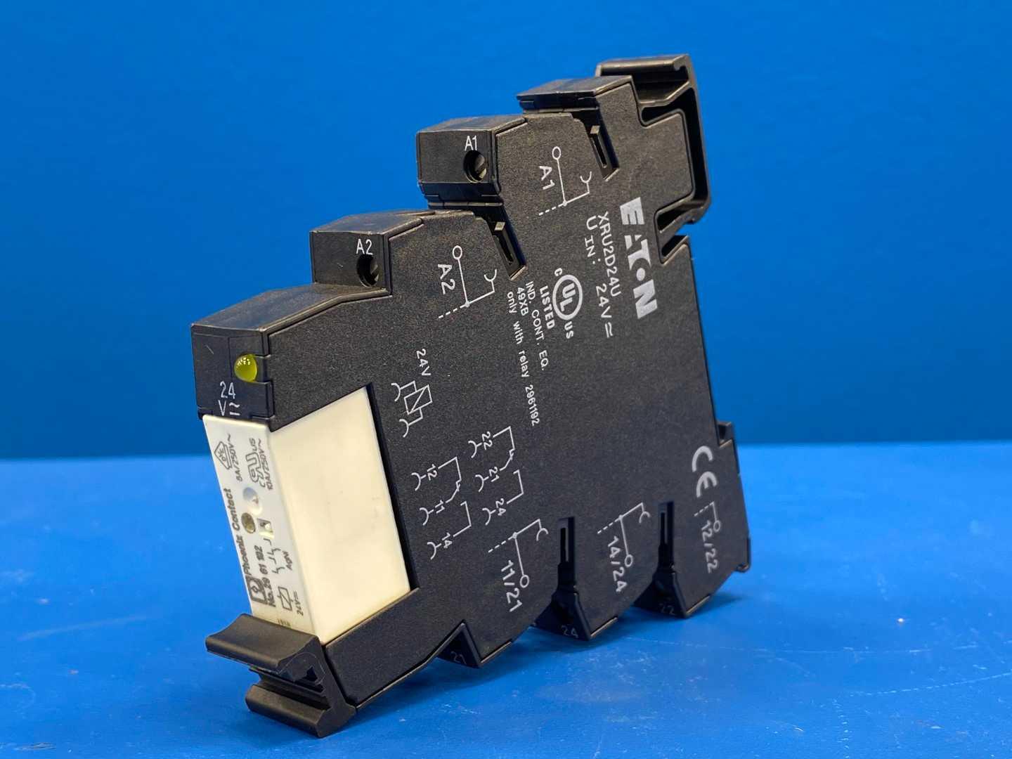 Eaton XRU2D24U 24V AC/DC Relay