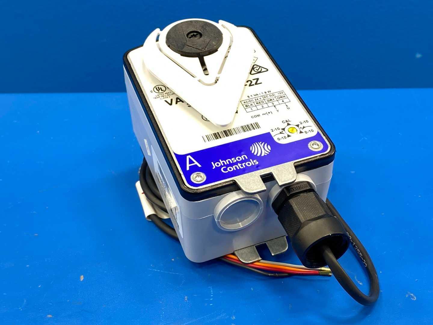 Johnson Controls VA9203-GGA-2Z Electric Spring Return Actuator 24VAC/VDC 3 Nm/27 in-lbs
