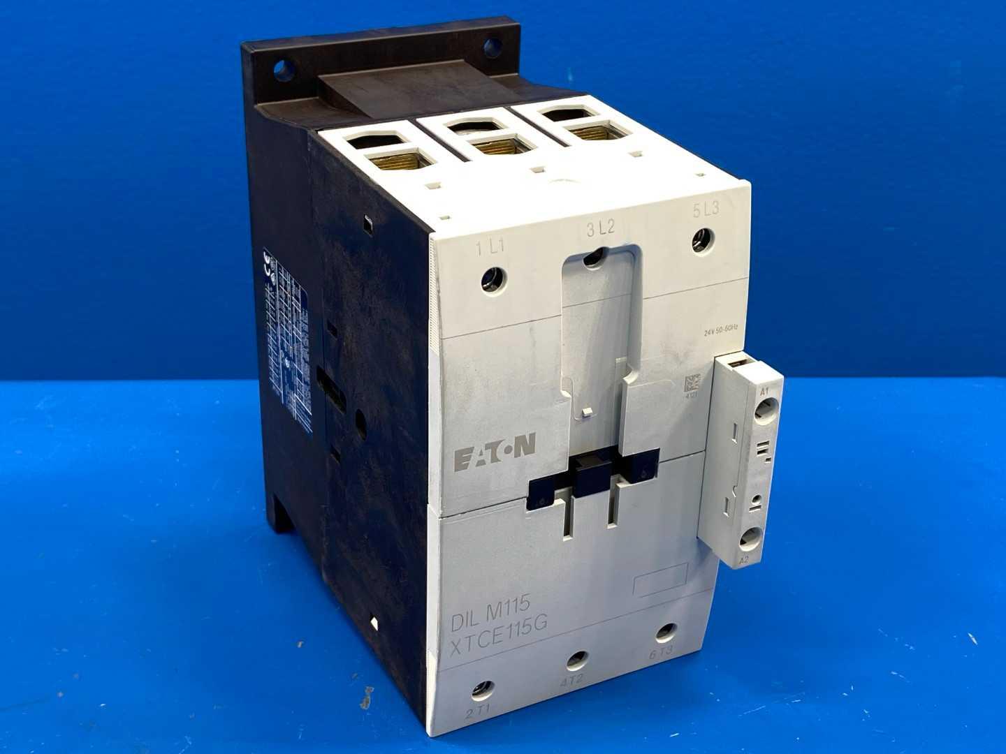 Eaton XTCE115GS1T 115 Amp Contactor 24V Coil 3-Pole FVNR Frame G