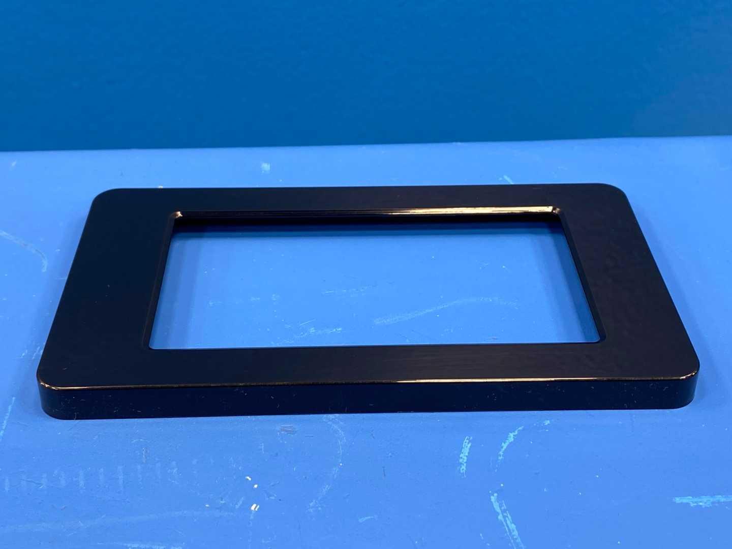 Carel PGTA00FB10 Neutral Black Frame for PGDX 4.3" Displays