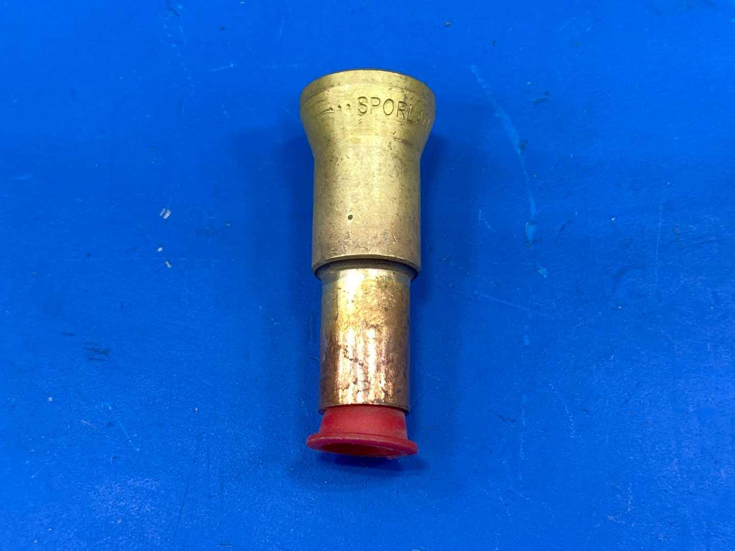 Sporlan D260-3-3/16-LNWR D260 Brass Refrigerant Distributor, 1/2" ODM Inlet, 3-Circuit, 1/4" ODF Outlets, Nozzle Type G