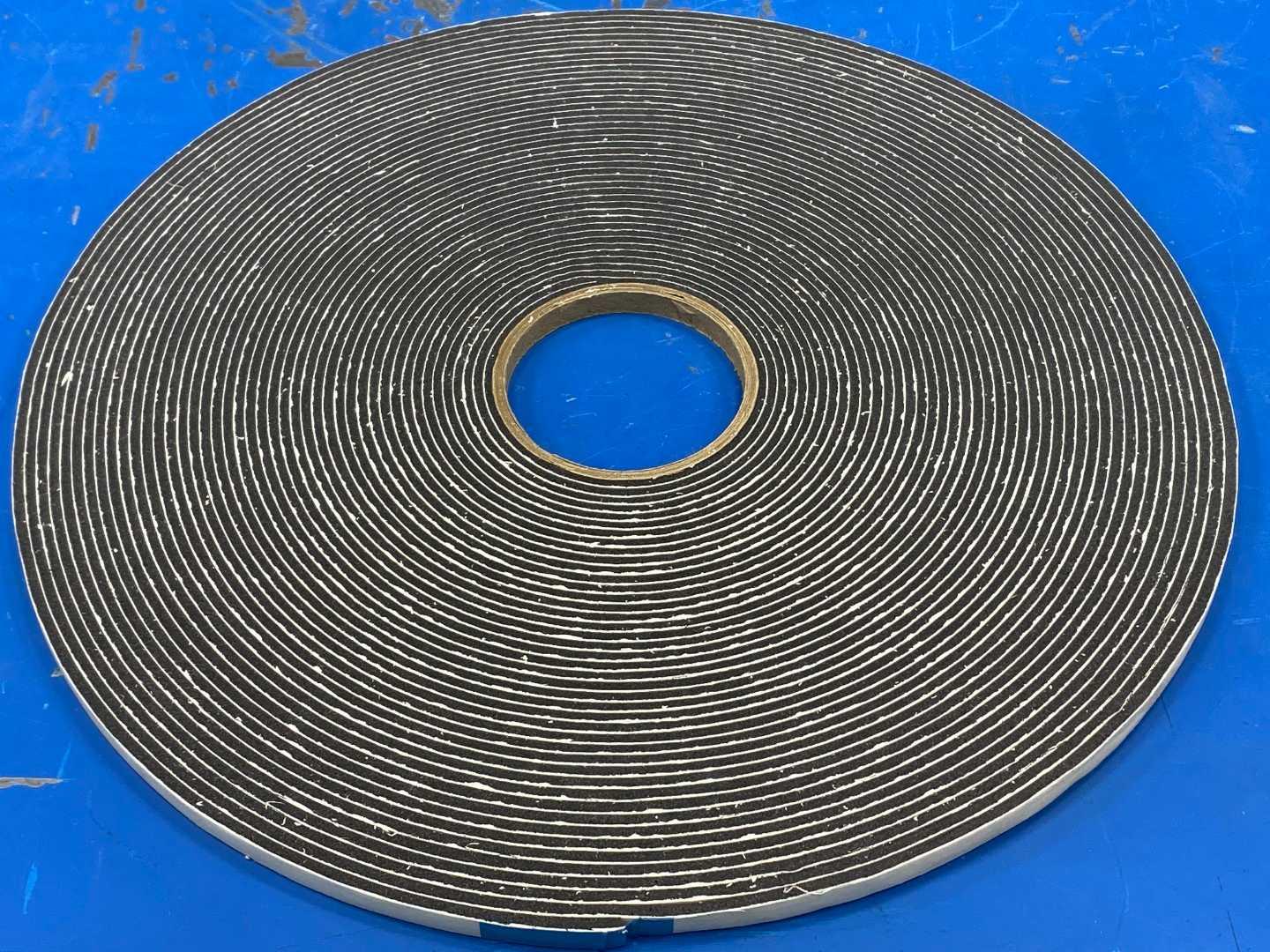 Pressbond VF5612, 1/8" Thick x 3/8" Width x 100Ft Length Foam Gasket Tape