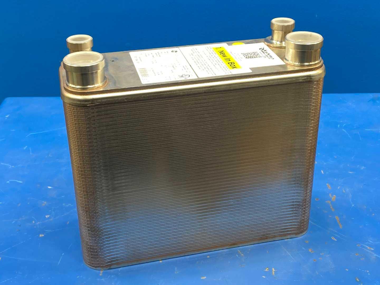 Onda S.p.A. S12 H-96 Brazed Plate Heat Exchanger 0.88/0.90gal (Approximately 6.8 tons) 653 PSI All Refrigerants
