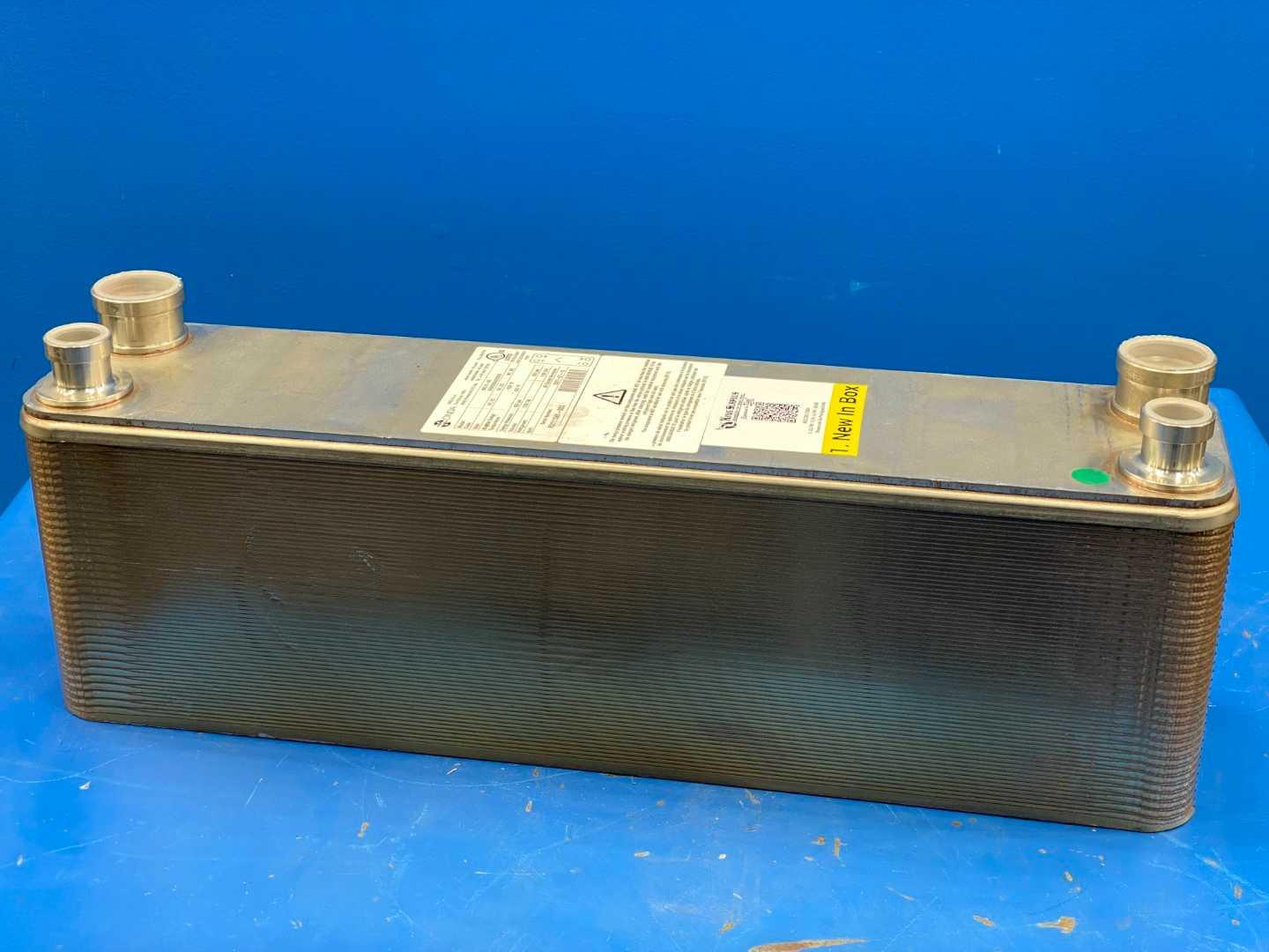 Onda S.p.A. S82 H-66 Brazed Plate Heat Exchanger 1.03/1.06gal (Approximately 3.5 tons) 653 PSI