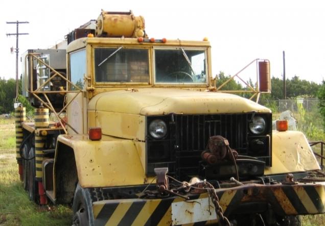 Diamond T T 15 Ton 6x6 Truck Crane - Sold for Parts Only - Requires Work for Transport