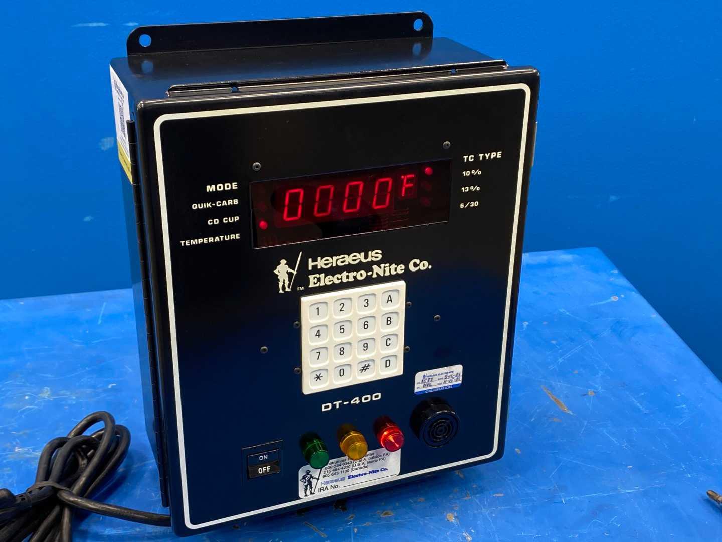 Heraues Electro-Nite Co. DT-400 Heraeus co