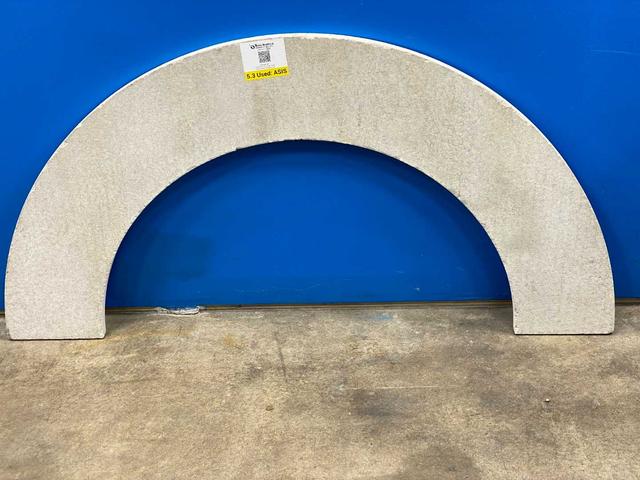Inductotherm Furnace Semi Circle Refractory B-13630PT4 Dishes Insulating DWG B-13630PT4 12