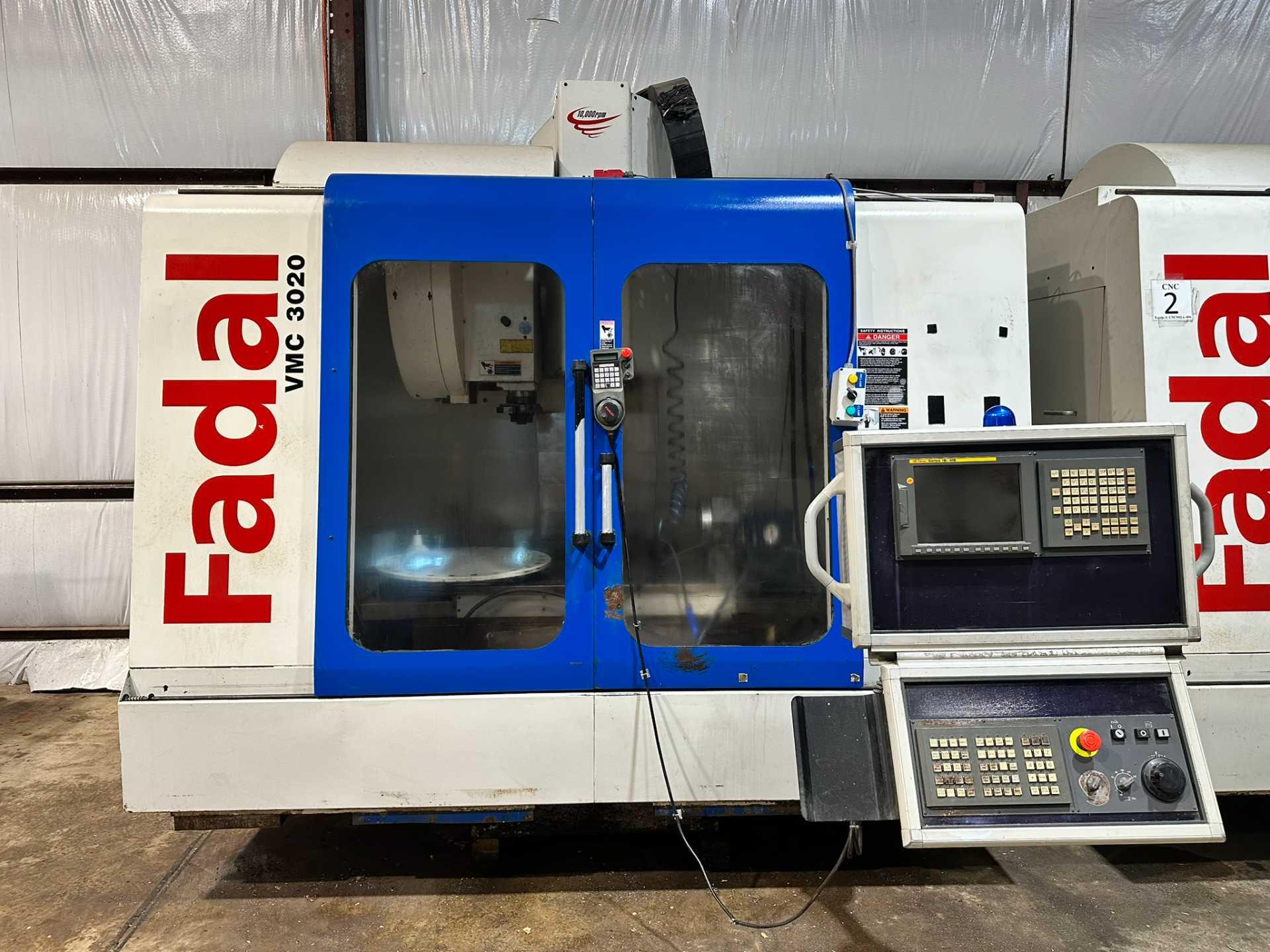Fadal VMC 3020 USED Vertical Machining Center W/ DRIP PAN