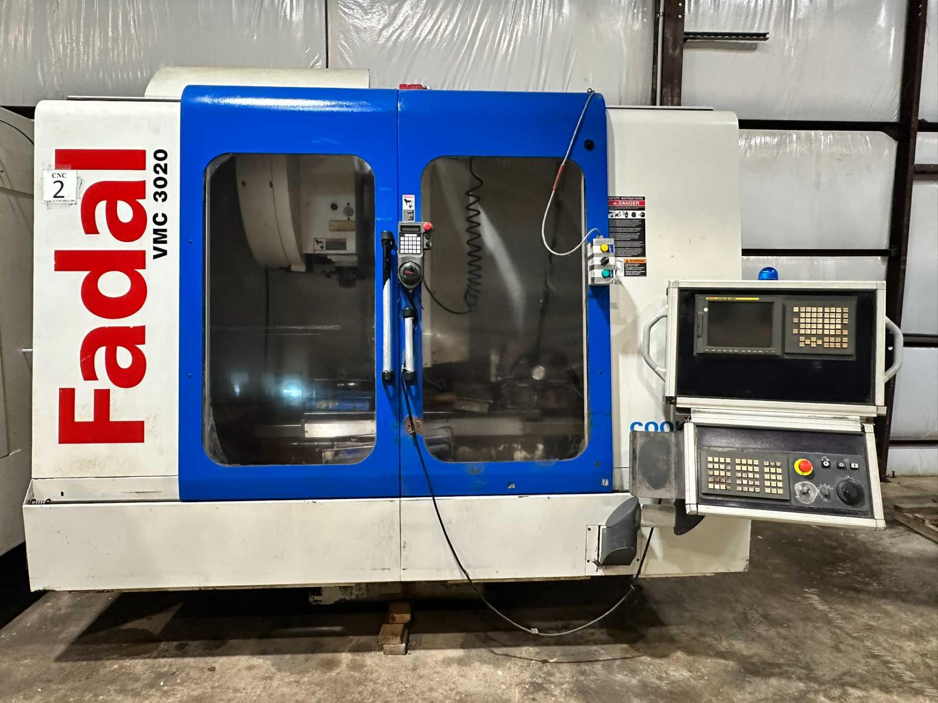 Fadal VMC 3020 USED Vertical Machining Center #2 W/ DRIP PAN