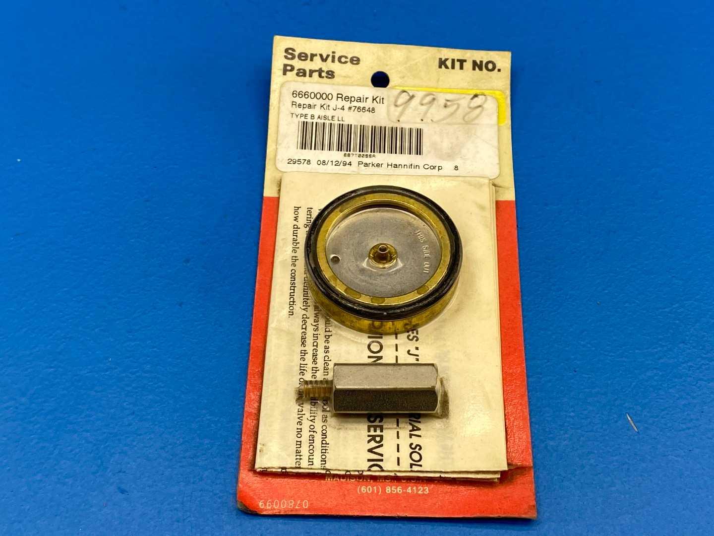 Parker 6660000 . Repair Kit J-4 #76648
