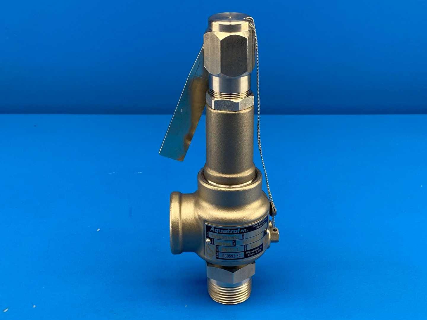 Aquatrol 743DG1M3K1 . Safety Relief Valve, Size: 1x1, 364 SCFM (air) / 150 PSIG
