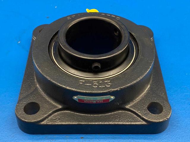 Seal Master SF-46, 2-7/8" Gold Line Standard Set Screw 4-Bolt Flange Ball Bearing