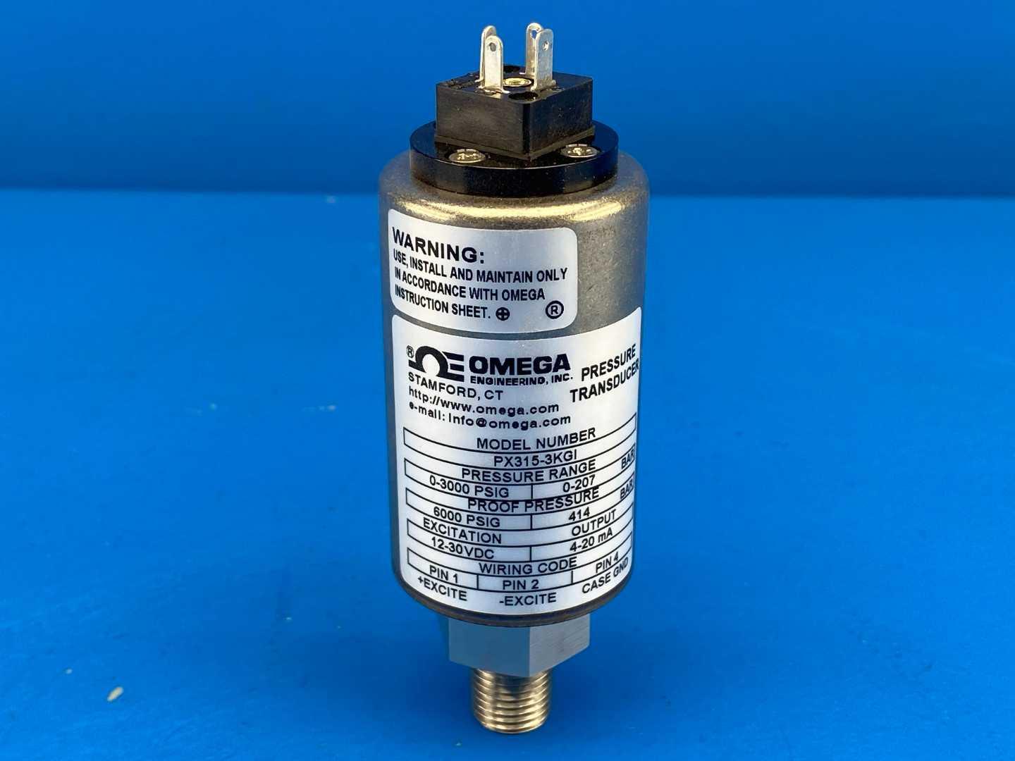 Omega PX315-3KGI Pressure Transducer/Sensor