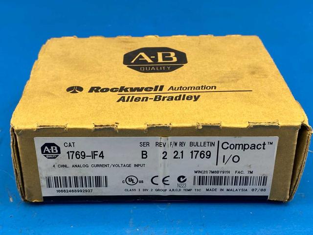 Allen-Bradley 1769-IF4 4-Channel Analog Current/Voltage Input Module Compact I/O Series B