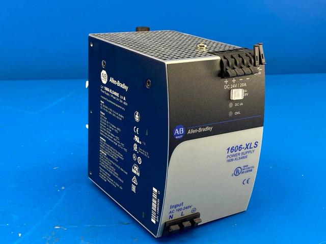Allen-Bradley 1606-XLS480E DC Power Supply Series A Single-Phase AC 100-240V DC110-150V