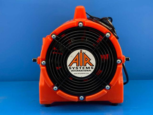 Air Systems International Inc. CVF-8AC, 8' Fan, Orange Plastic. 115VAC1 60Hz