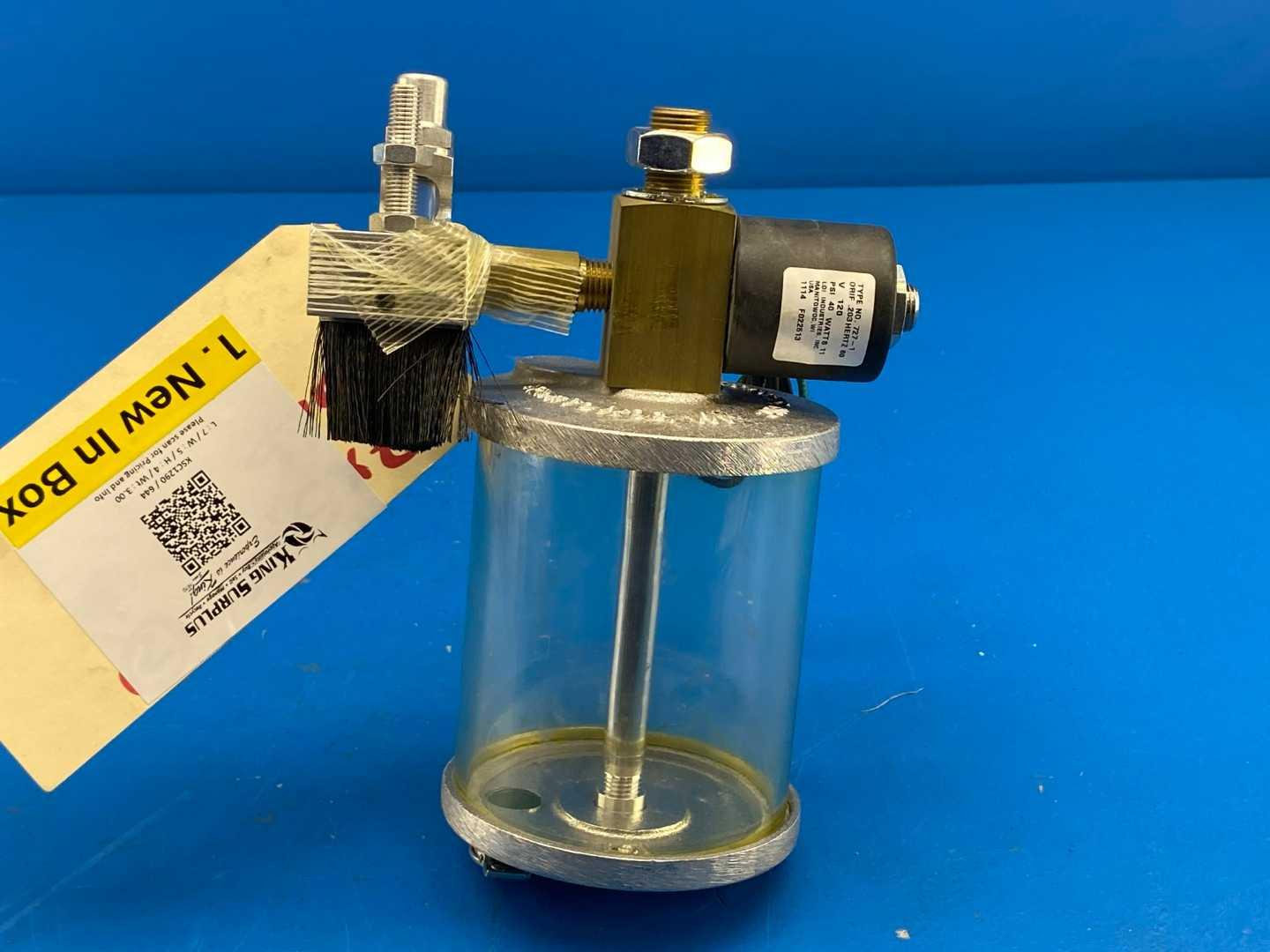LDI Industries REO Series 727-1 Automatic Solenoid Lubricator, 120V 60Hz, 40 PSI