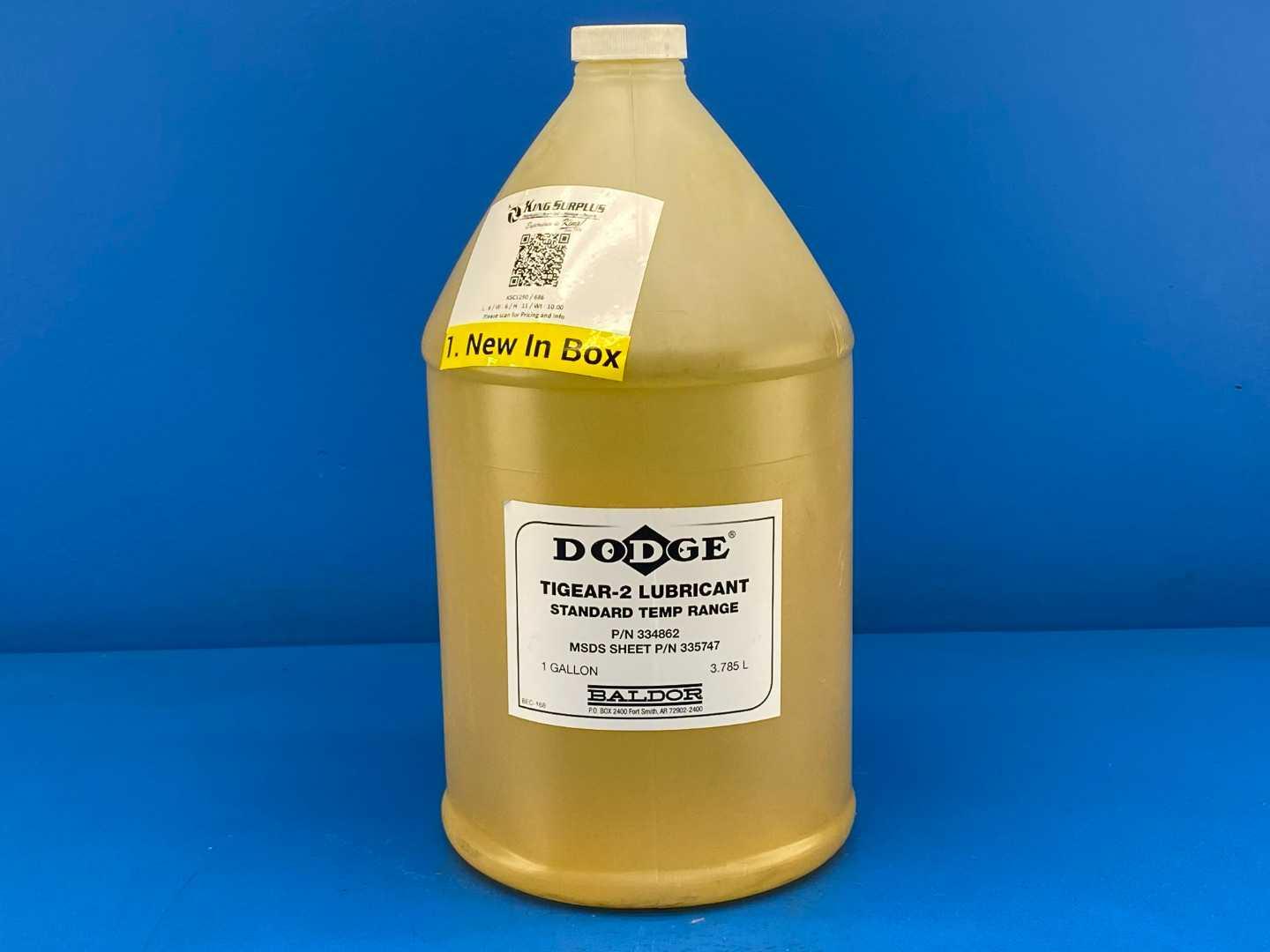 Dodge 334862 Tigear-2 Synthetic Gear Reducer Lubricant Standard Temp 1 Gallon