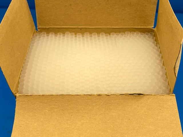 Boardwalk BWK-285T (ST-J77) Unwrapped 7.75" Translucent Jumbo Straw (500Pcs)