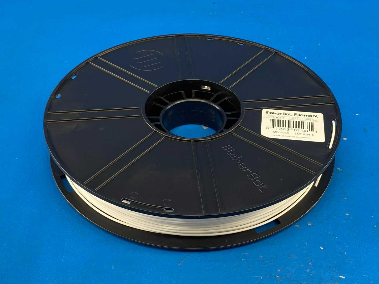 MarkerBot Filament MP07580 True White