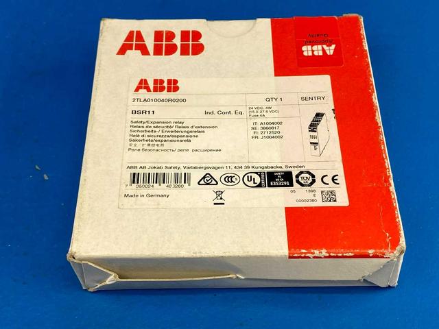 ABB 2TLA01004R0200 BSR11 Sentry Safety/Expansion Relay