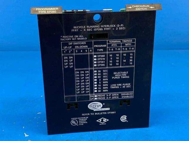 Fireye Flame Monitors EP260 Ignition Module