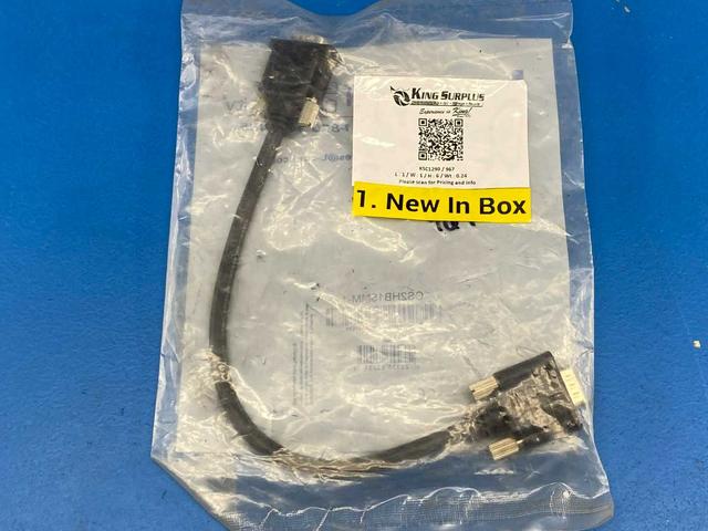 L-com CS2HB15MM-1 – HD15 (VGA-style) Male-to-Male Computer/Monitor Cable, 1 ft