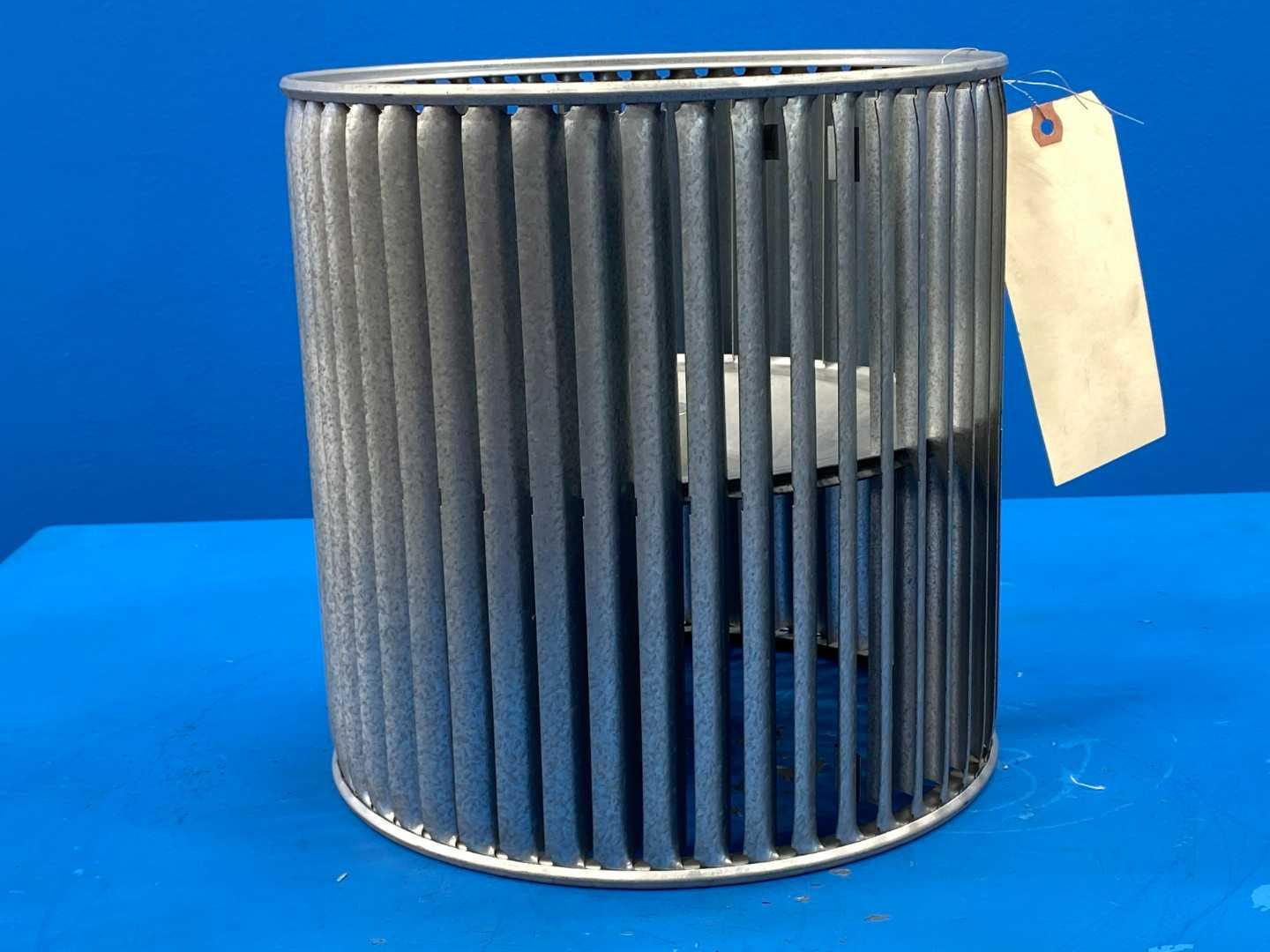 Trane X38020402190 Blower Wheel, 10 in. Dia. x 10 in. W, 1/2 in. Bore, Double Inlet Direct Drive