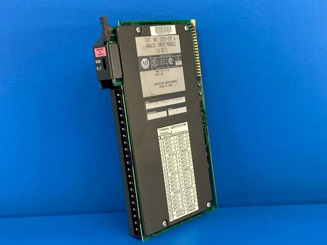 Allen-Bradley 1771-IFE Series A, Analog Input Module (12 Bit) Firmware REV: L