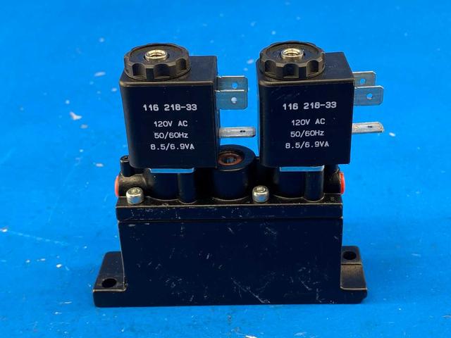 ARO Fluid Power A249SD-120-A Alpha "Thin" Bar Manifold Solenoid Operated Valve