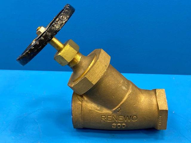 Lunkenheimer 2" Bronze Blow-Off Y Valve FIG. 180