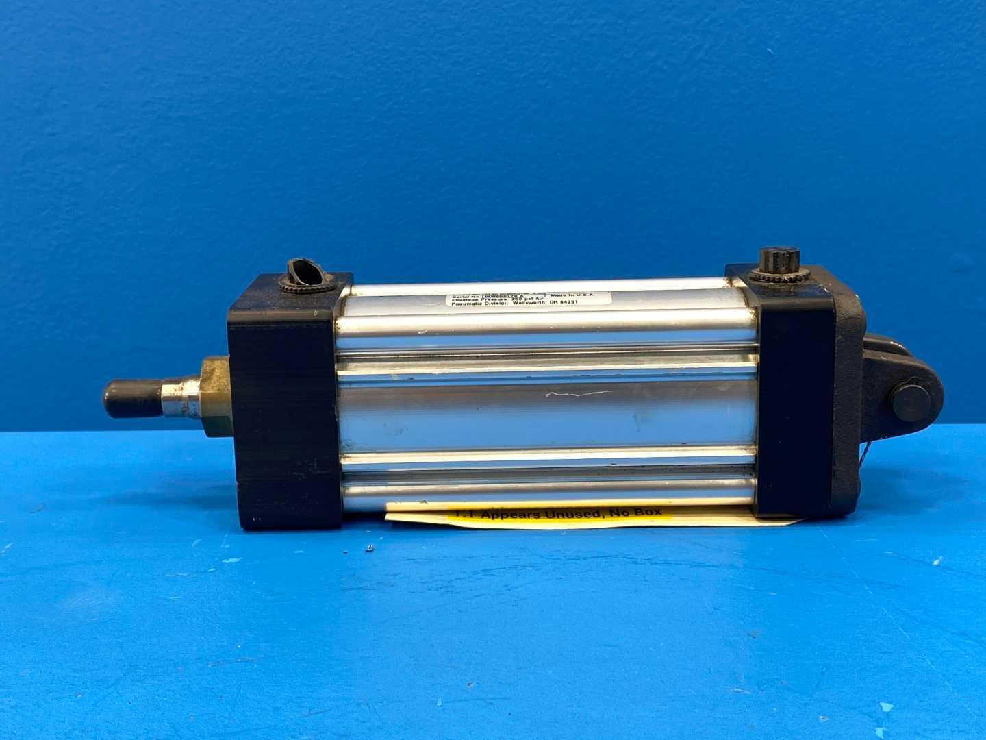 Miller Fluid Power 02.50 BC4MAU14A 4.000 Pneumatic Air Cylinder, 2.5" Bore, 4" Stroke, 250 PSI