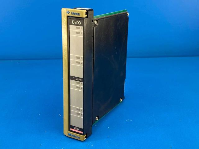 Gould B803, Modicon PLC, 8 Digital Inputs, 8 Relay Outputs Input Module 115V
