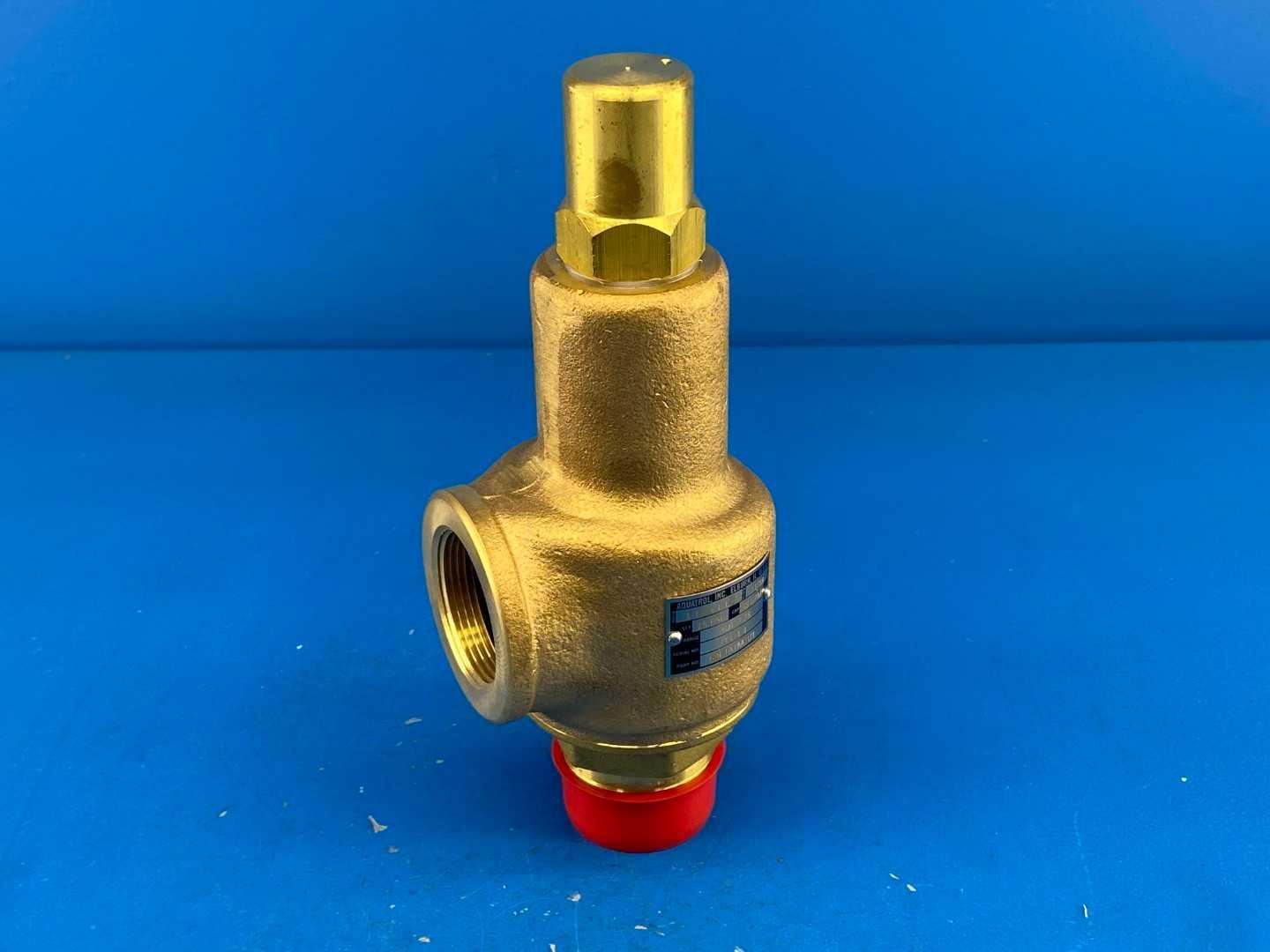 Aquatrol 69E1A1M2U1-15 . , 1-1/2 x 1-1/2 Safety Valve 15PSI 38GPM ADJ 9-28