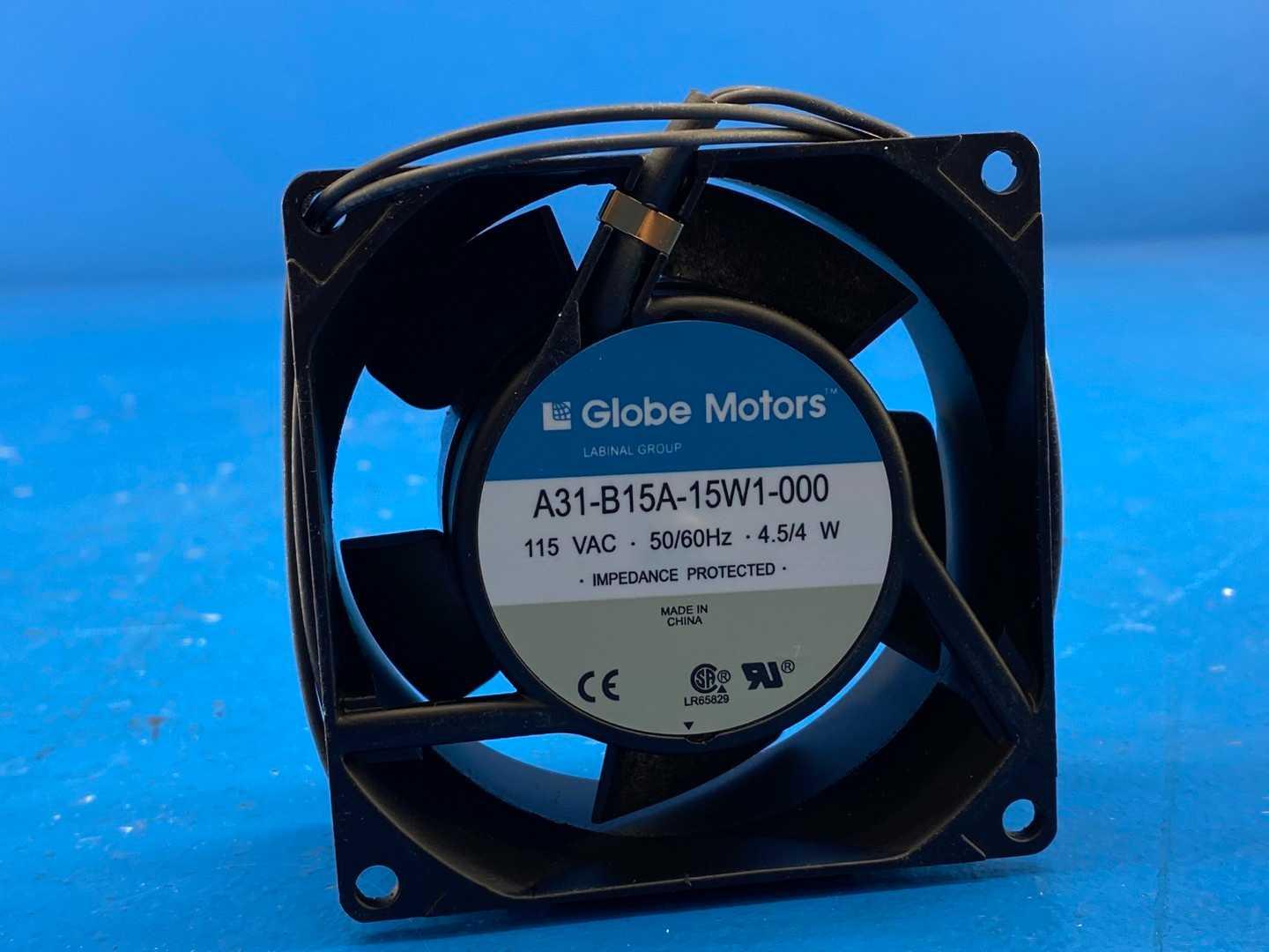 Globe Motors A31-B15A-15W1-000 DC Motor, 15W, 1 Phase, 1500 RPM, Compact Design, Gearbox Included