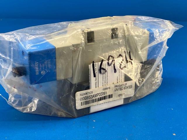 Numatics I13BB53AMP00061, ISO 5599/2 Solenoid-Operated Directional Control Valve