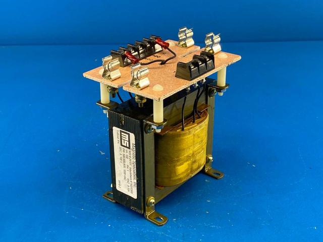 MSI #24101 Inductotherm #162-0300 Plate Transformer 100VA, PRI 500–1000V, SEC 5/100V
