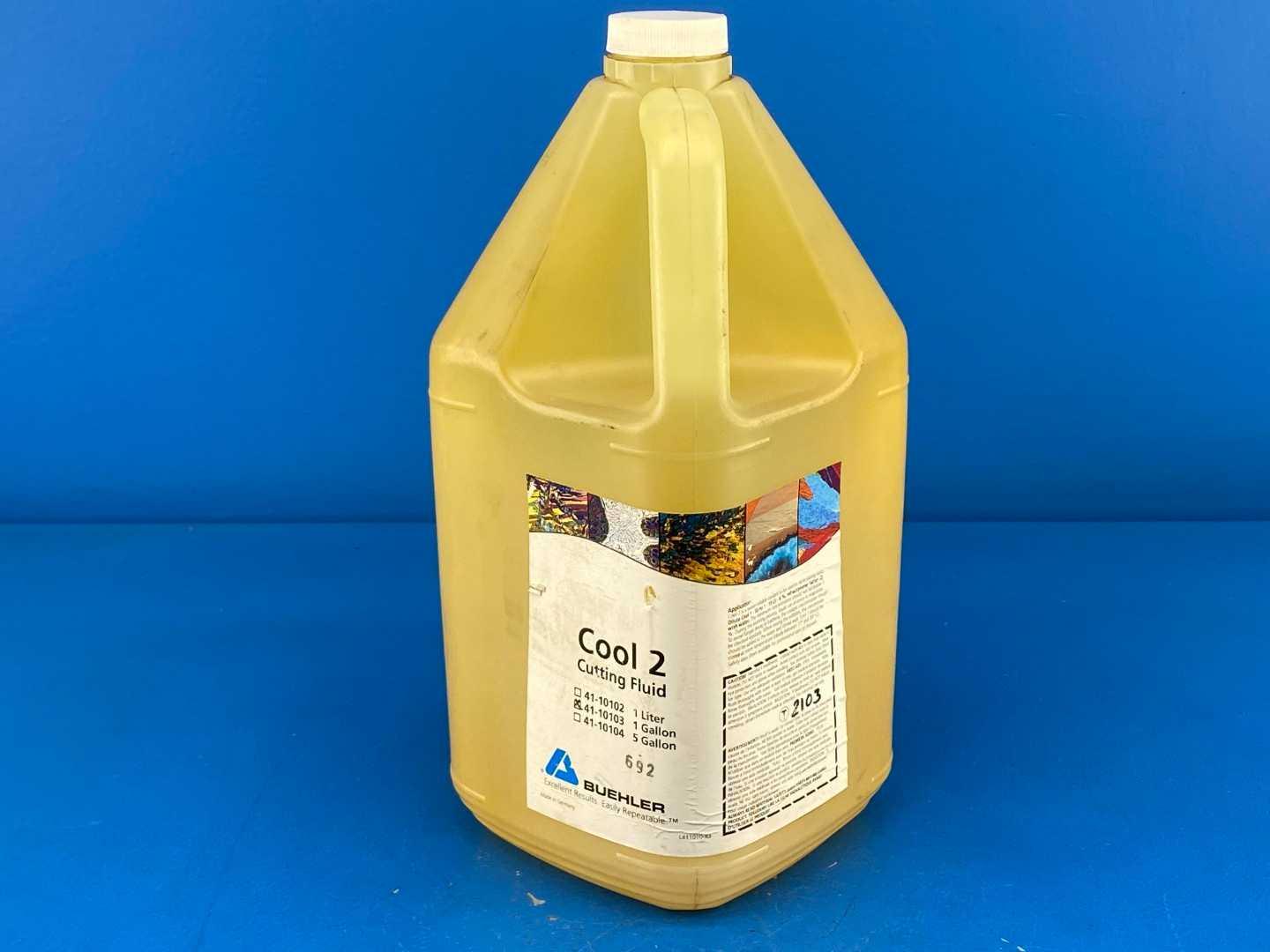 Buehler 41-10103 Cool 2 Cutting Fluid, 1 Gallon, Designed for metalworking applications.