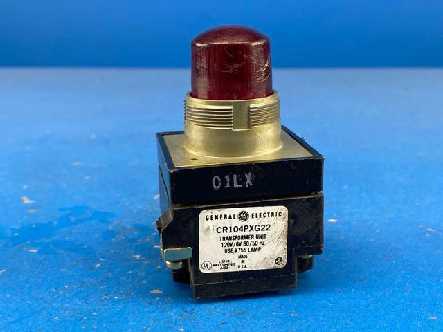 General Electric CR104PXG22 Transformer Unit, 120V / 6V / 50|60Hz, Use #755 Lamp