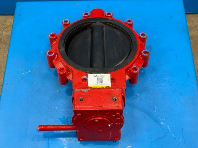 Media Valve Inc 3100-403-132 Mosites 10" Butterfly Valve C30N, 10WCB-150CWP, Gear Operated