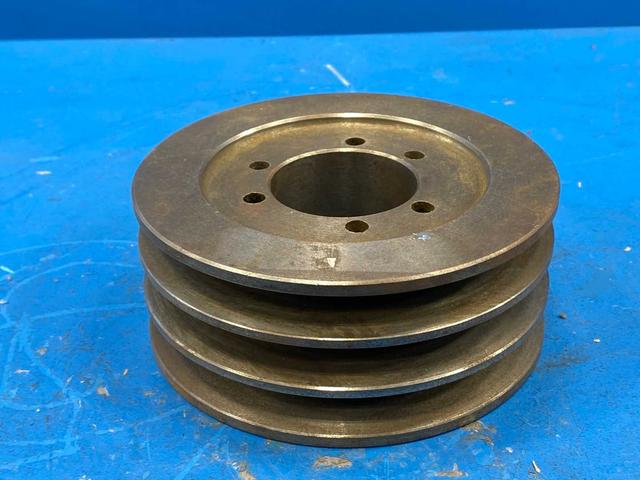 Dodge 3 A5.2 B5.6 Type A1 Sheave, 7/16 to 2 in Taper-Lock Bore, 5.95 in OD, 3 Grooves, 5.58 in (A)/5.96 in (B) Dia Pitch
