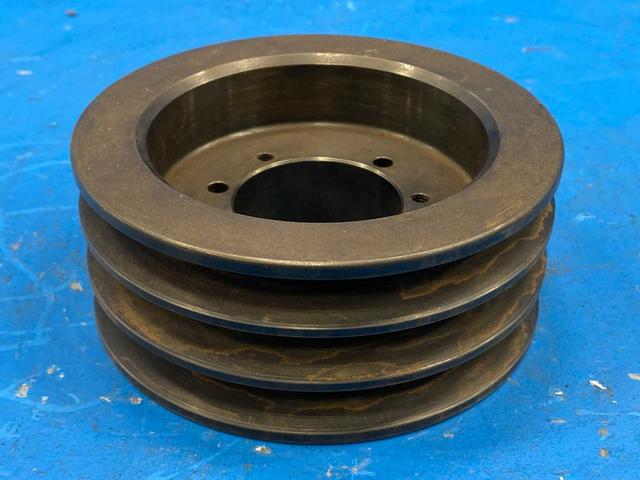 Martin 3 B 56 SD V-Belt Pulley - A, B Belt Section, 3 Groove, Bushing Required Bore Size, 5.9500 in O. D. 