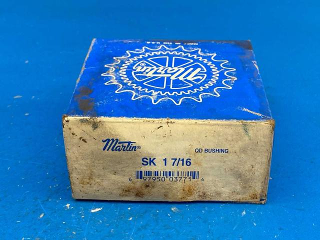 Martin SK 1-7/16 Quick Disconnect Bushing Type SK, 1-7/16 in Bore, 3.8750 in Flg OD, 1.8750 in LTB, Cast Iron Mater