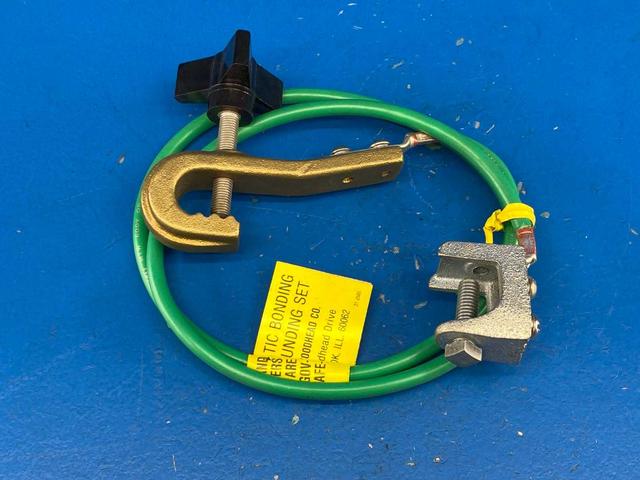 Daniel Woodhead 141203 Grounding Set w/ 3ft Cable-"J" Clamp & Beam Clamp