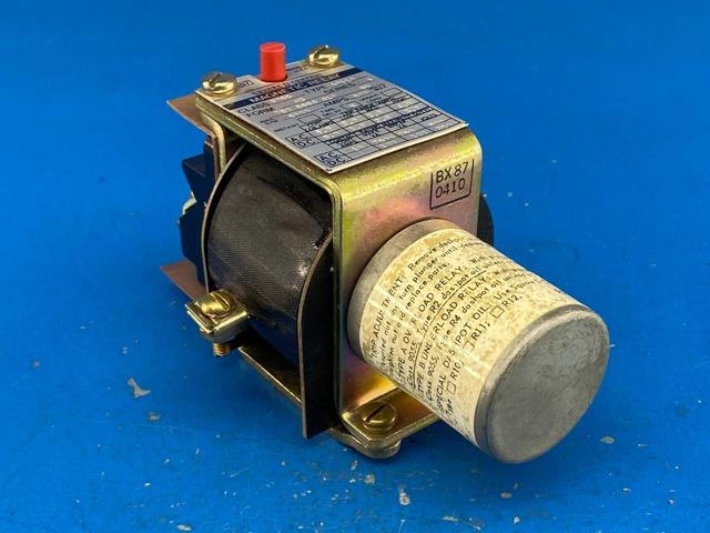 Square D Class 9055, Type A0110. Magnetic Current Overload Relay 600V 10A Form H3