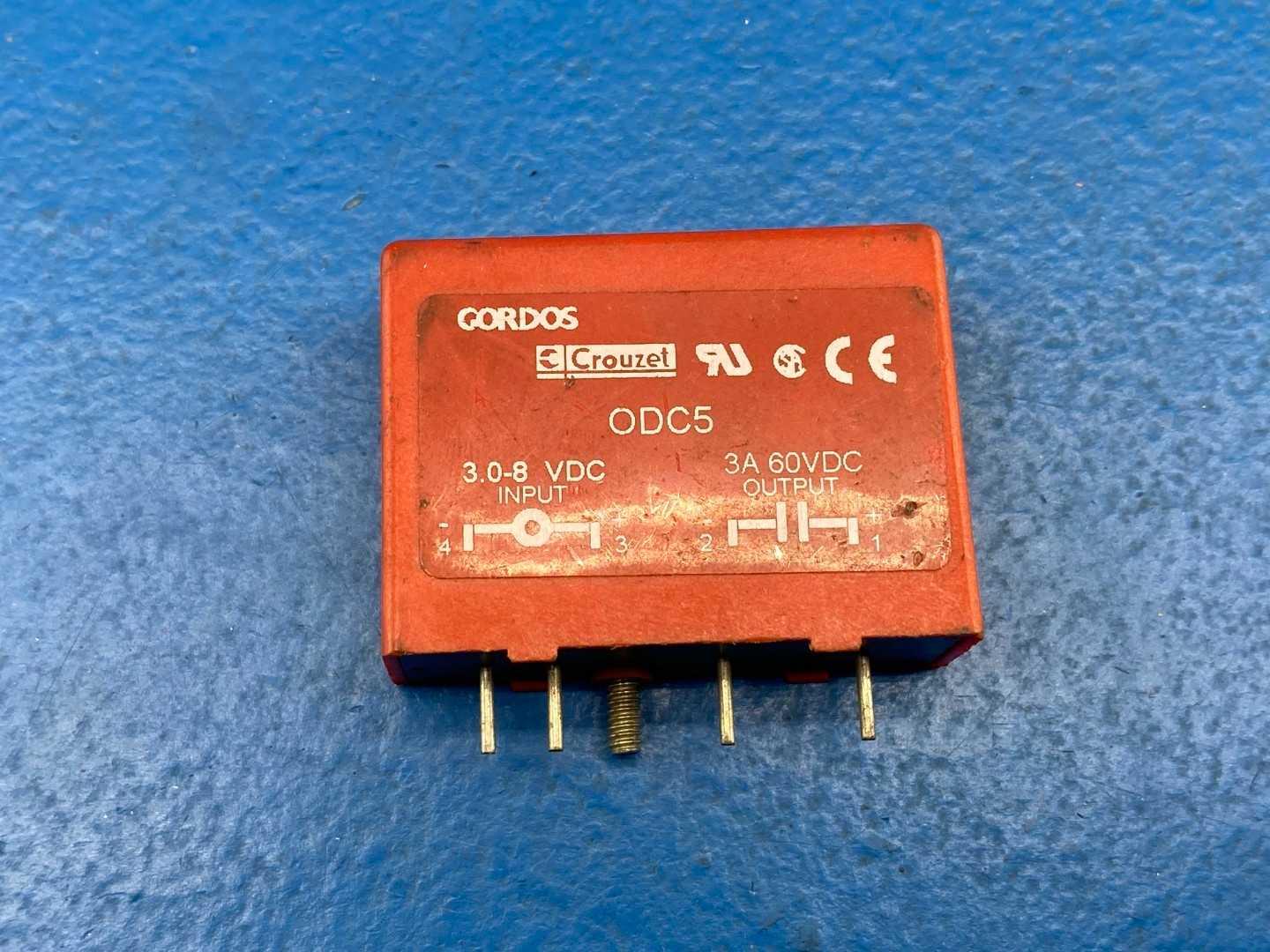 Crouzet ODC5 Solid State Relay 3.0-8 VDC Input, 3A 60VDC Output