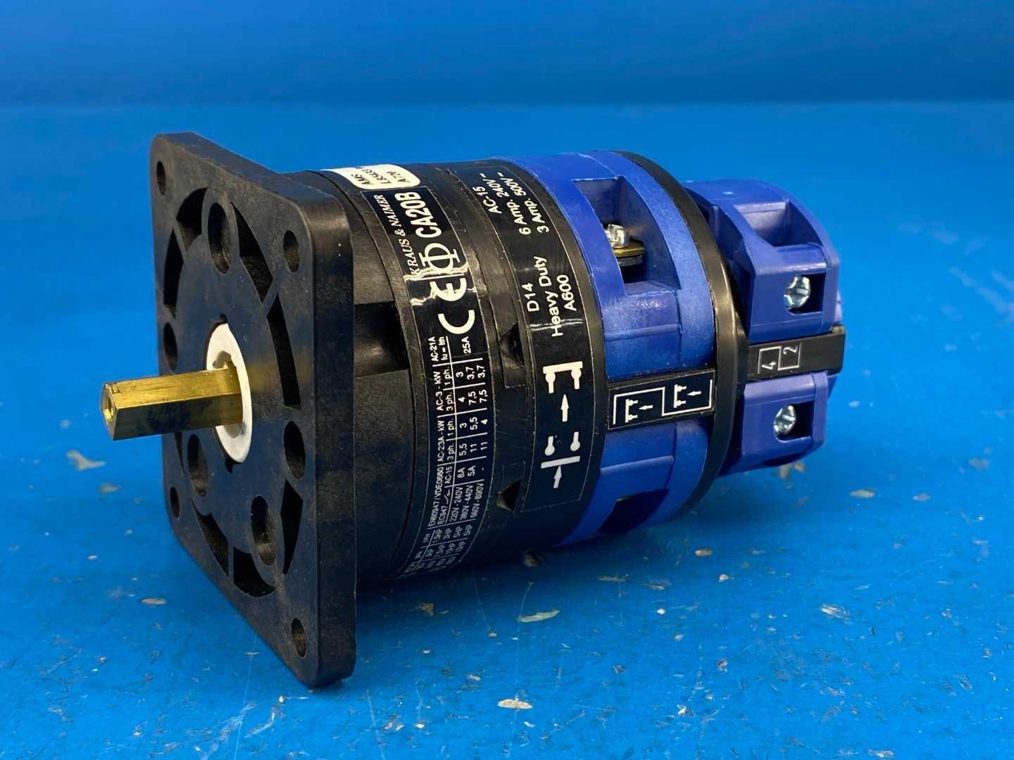 Kraus & Naimer CA20B-A720-600 KD1 CA20B A720-600 Rotary Switch
