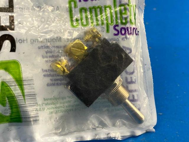 Selecta Products SS208-16-BG (UPC#10380) On/Off Toggle Switch 20 Amps