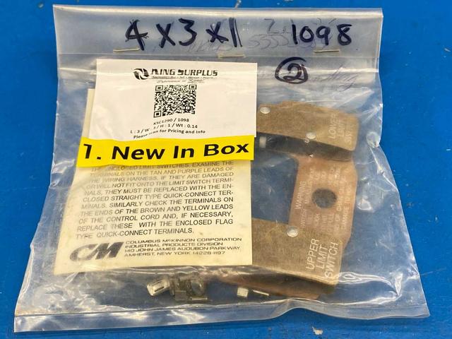 CM Repair Parts 36642 (Key No. S-222, 627-222) Limit Switch Repair Kit
